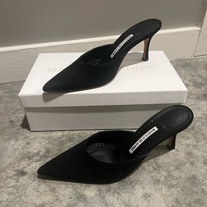 Manolo Blahnik Heeled Mules